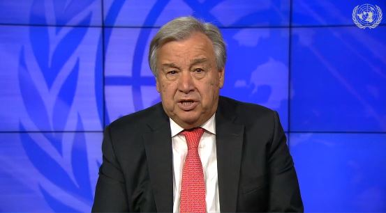 UN 사무총장 안토니오 구테헤스