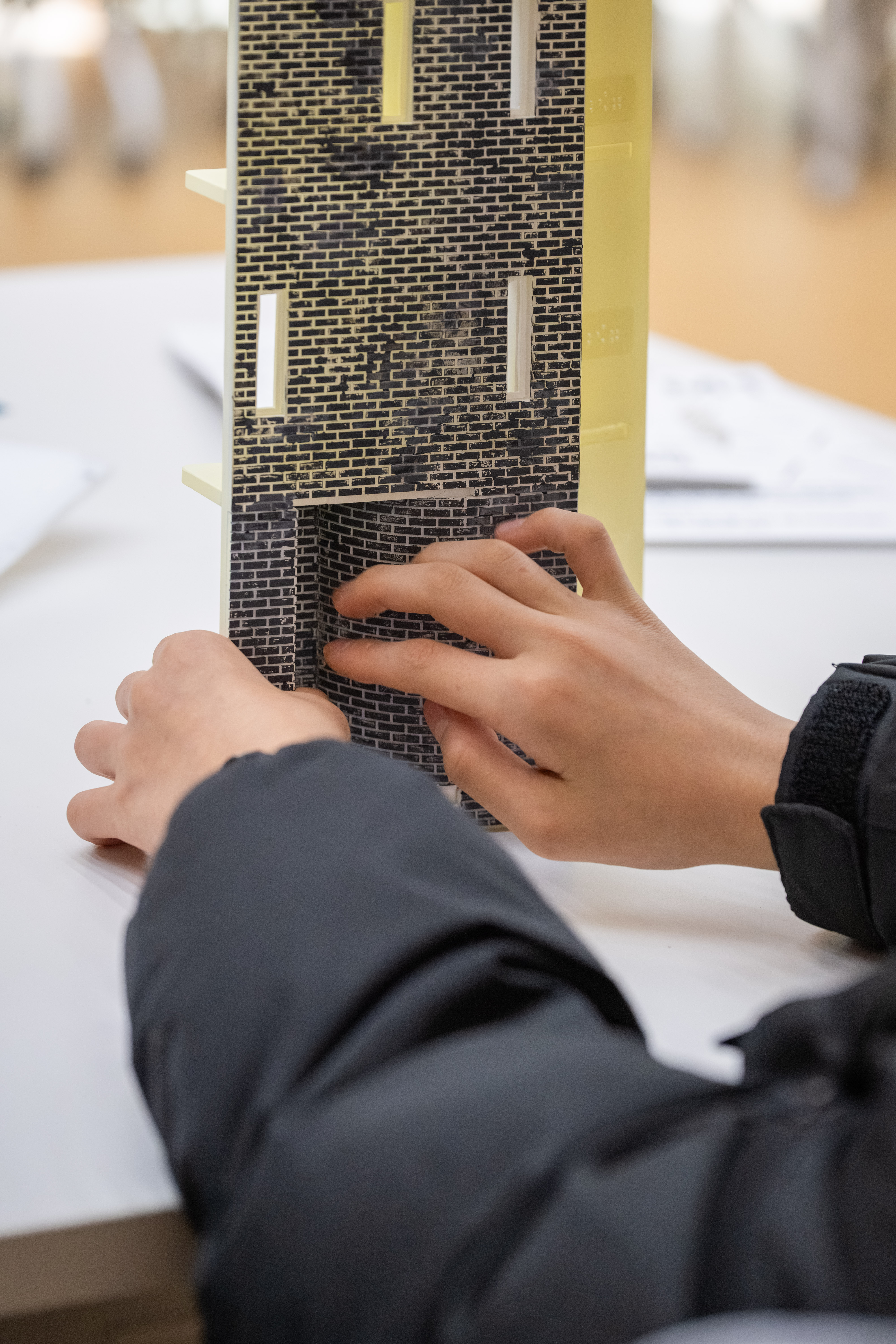 시각장애인 접근성 향상 프로그램 <_마주하다> 연관 이미지